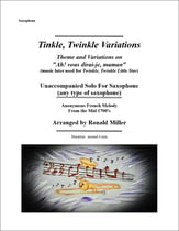 Tinkle, Twinkle Variations P.O.D cover